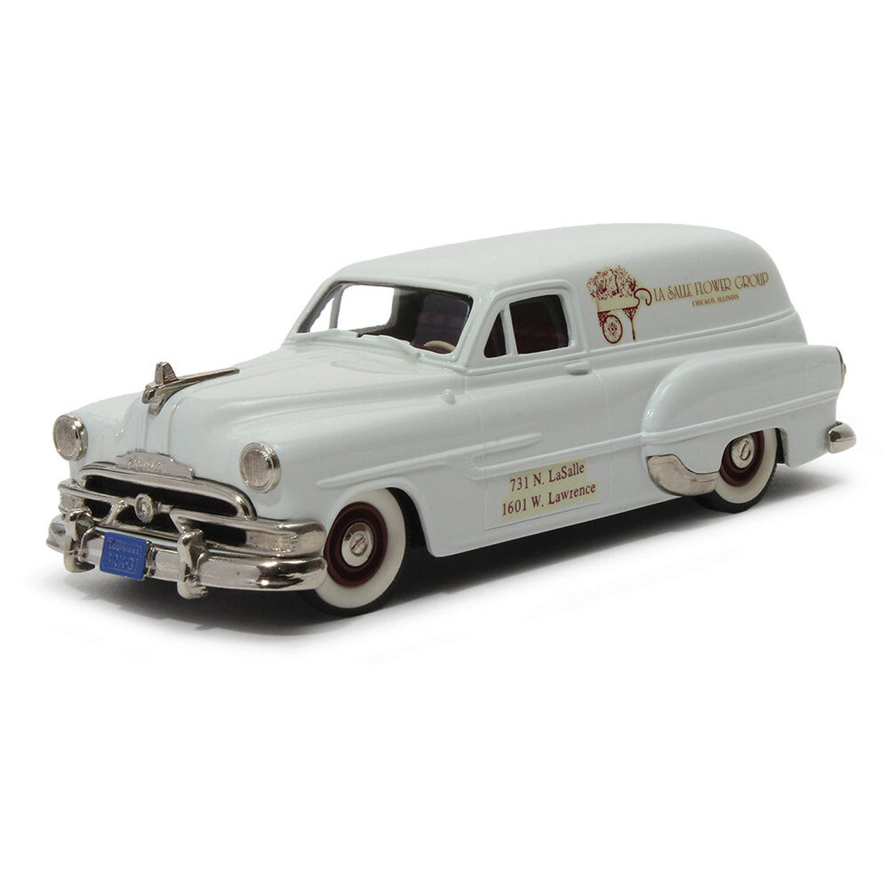 1953 Pontiac Sedan Delivery - Florist 1:43 Scale by Brooklin Models