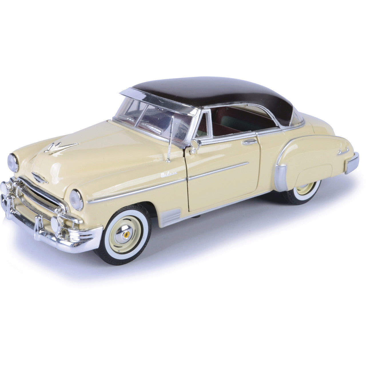 1950 Chevy Bel Air - Yellow 1:24 Scale Diecast Model Car by Motormax