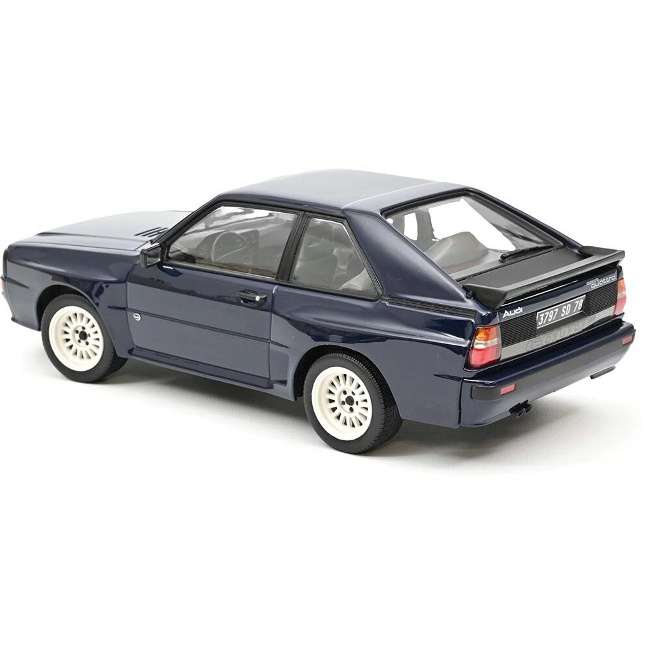 1985 Audi Sport Quattro - Dark Blue 1:18 Scale Diecast Model Car by Norev