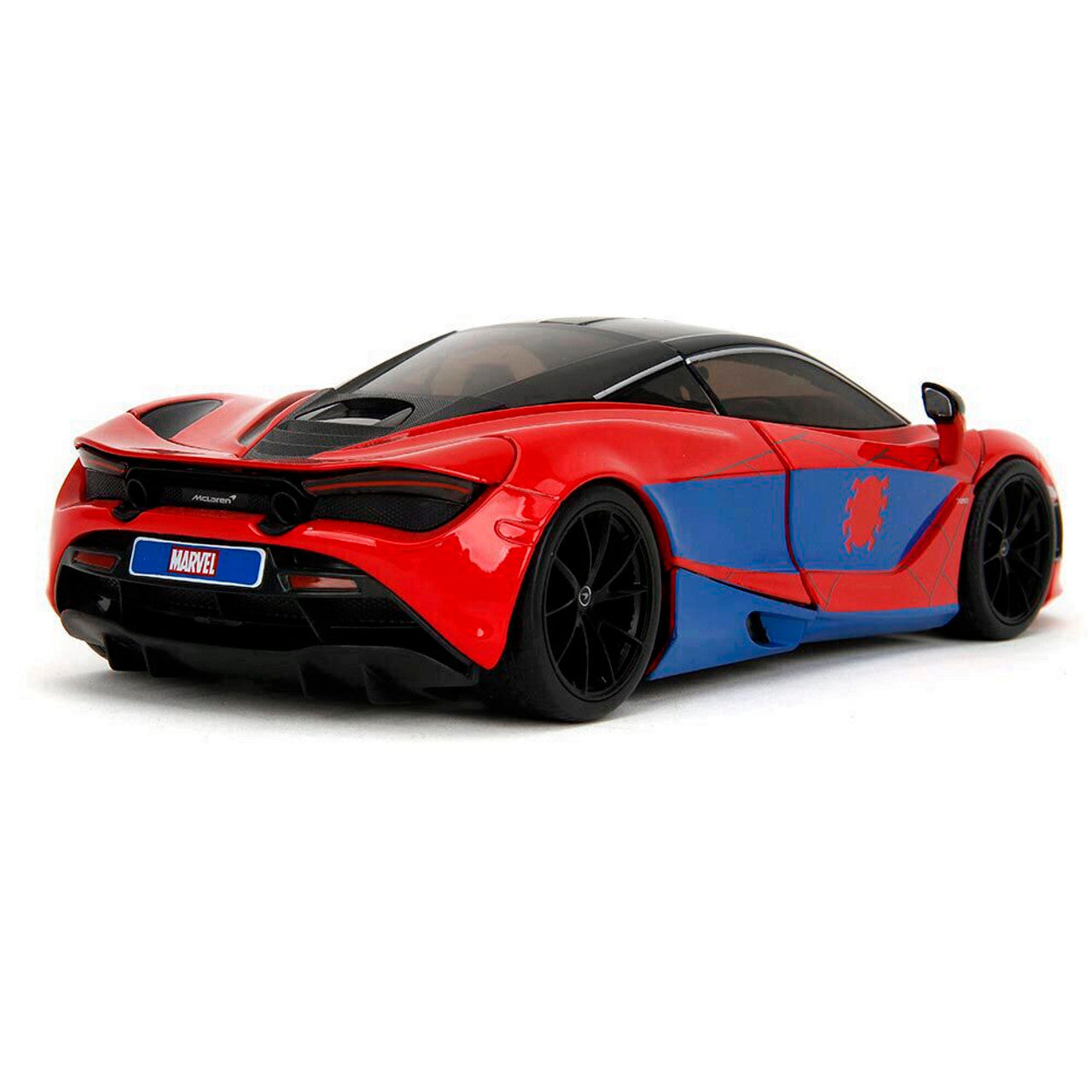 Mclaren 720S W/Spider-Man 1:24 Scale Diecast Model Car by Jada Toys