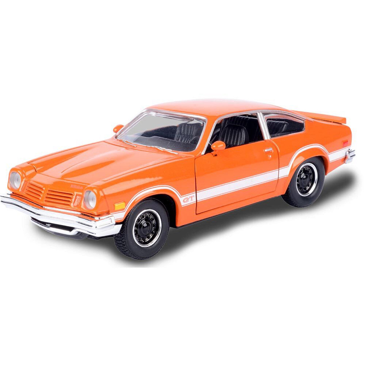1974 Chevy Vega GT - Orange 1:24 Scale Diecast Model Car by Motormax