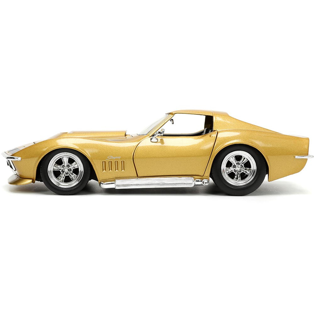 1969 Corvette Stingray BTM 1:24 Scale Diecast Model Car by Jada Toys