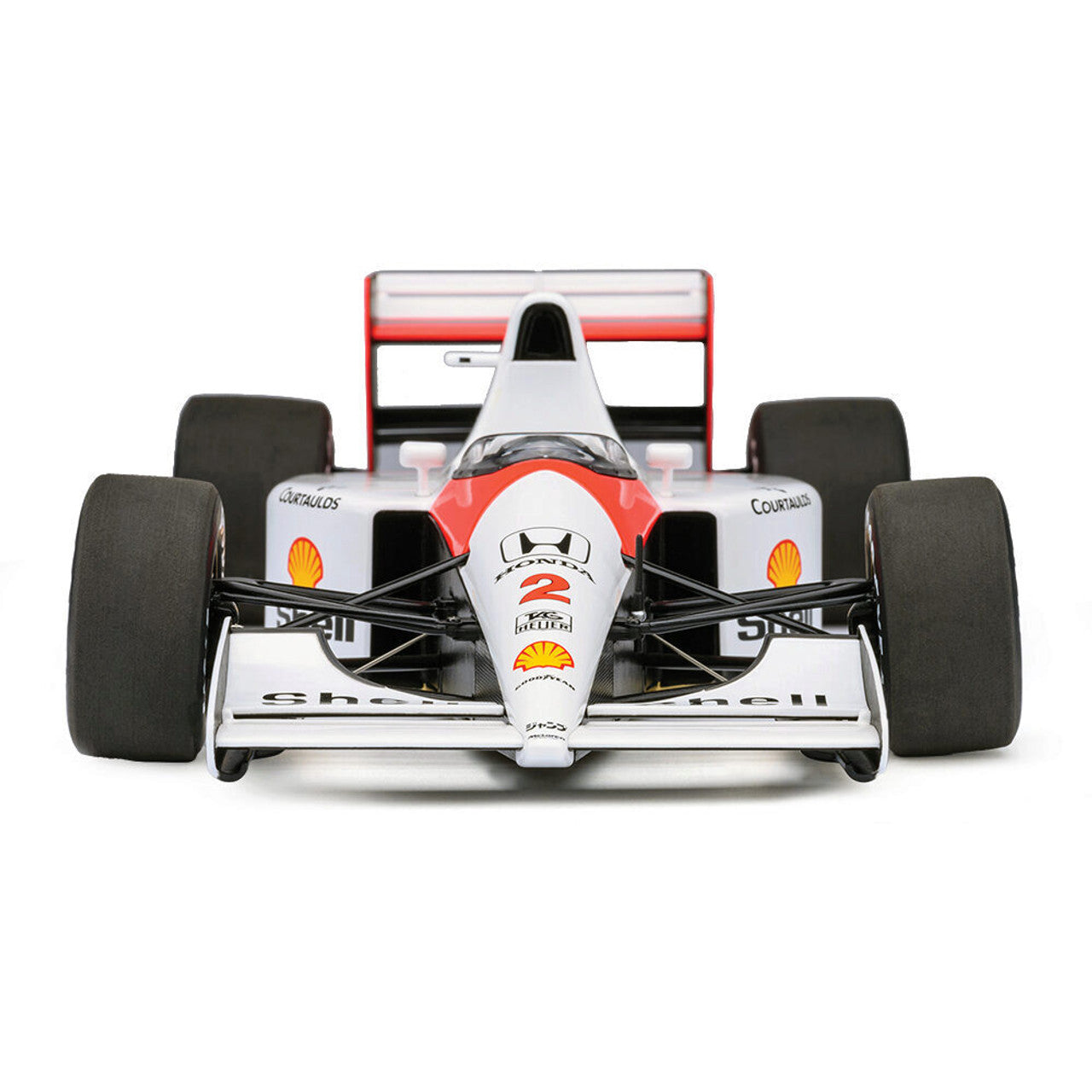 1991 McLaren Honda MP 4/6 Formula 1 - G.Berger #2 1:18 Scale Diecast & Composite Model Car by AutoArt