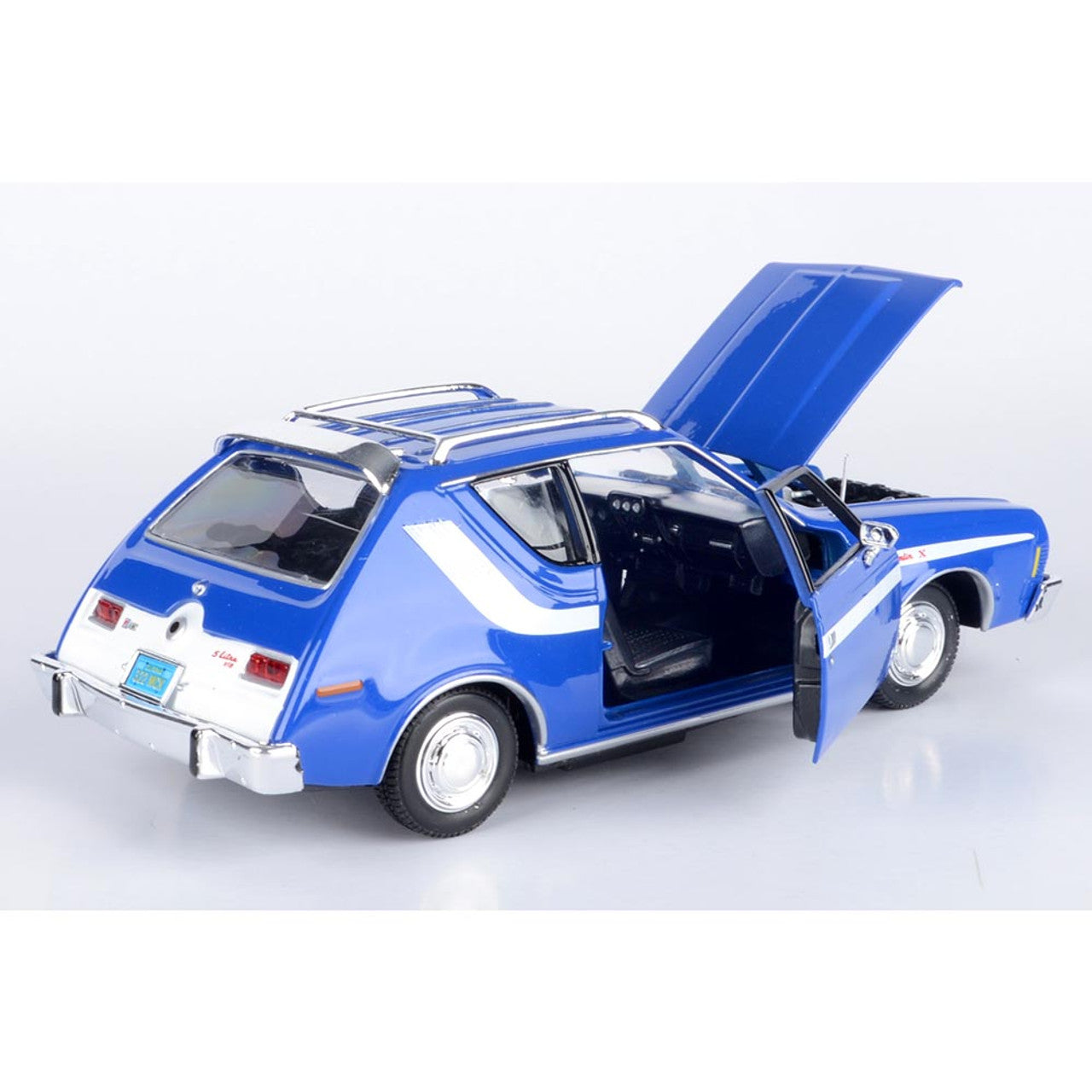 1974 AMX Gremlin X - Blue 1:24 Scale Diecast Model Car by Motormax