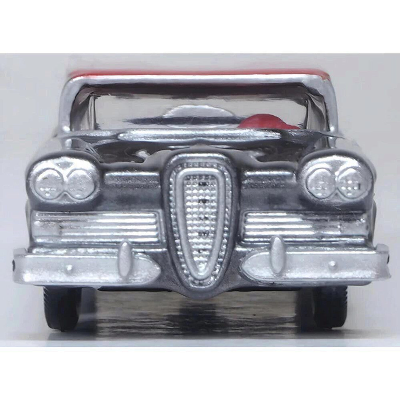 1958 Edsel Citation-Silver/Red 1:87 Scale by Oxford Diecast