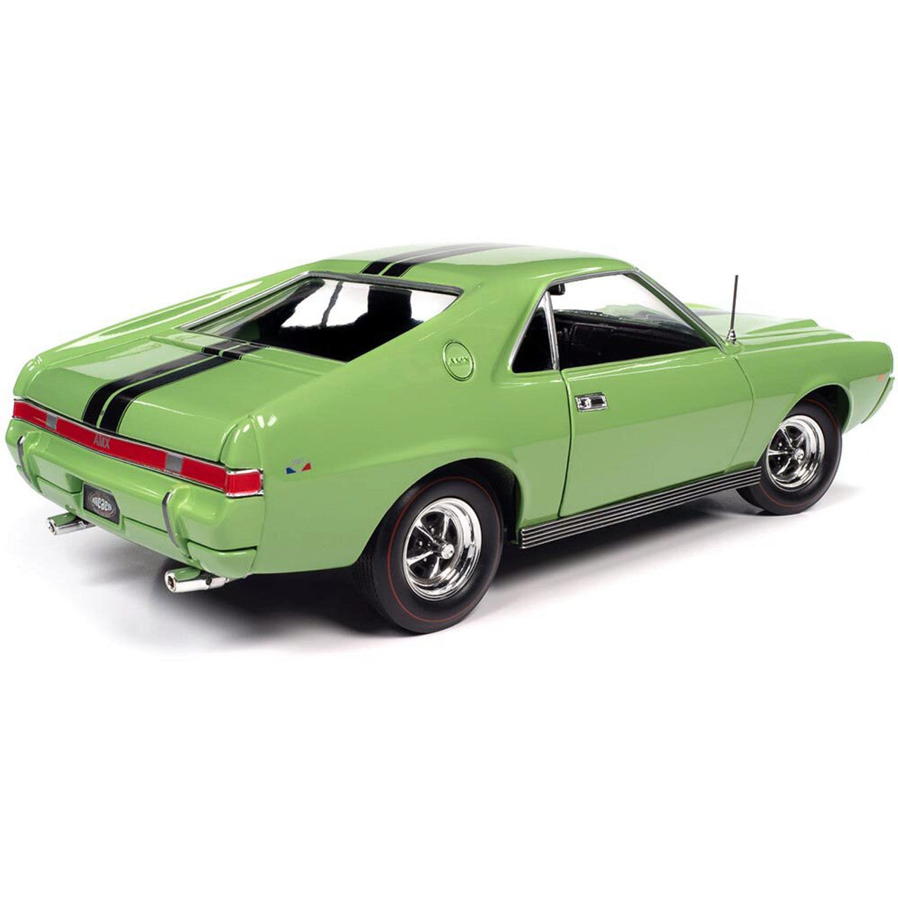 1969 AMC AMX Hardtop - Big Bad Green 1:18 Scale Diecast Model Car by American Muscle - Ertl