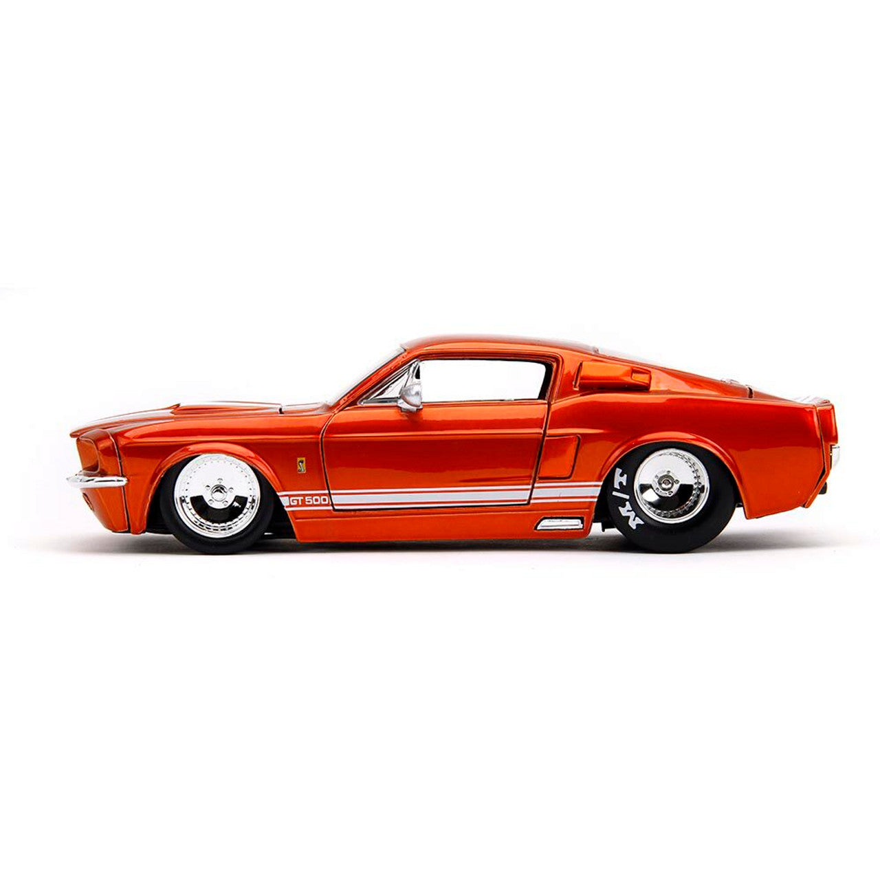 1967 Shelby G.T. 500 - Candy Orange 1:24 Scale Diecast Model Car by Jada Toys