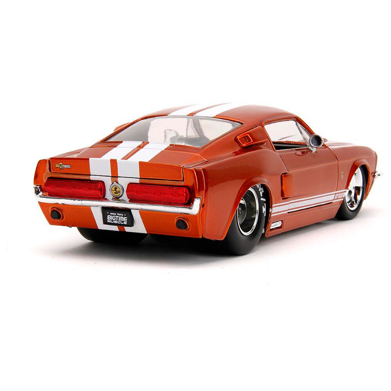 1967 Shelby G.T. 500 - Candy Orange 1:24 Scale Diecast Model Car by Jada Toys