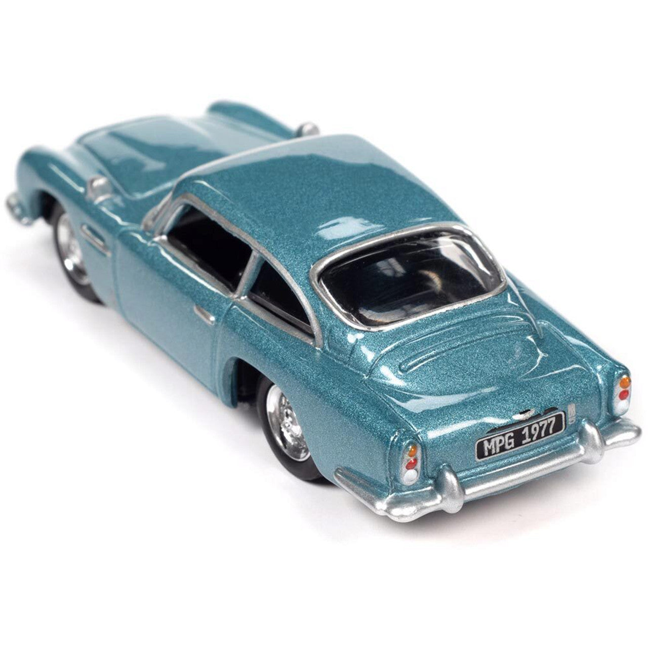 1966 Aston Martin DB5 - Caribbean Pearl 1:64 Scale Diecast Model Car by Johnny Lightning