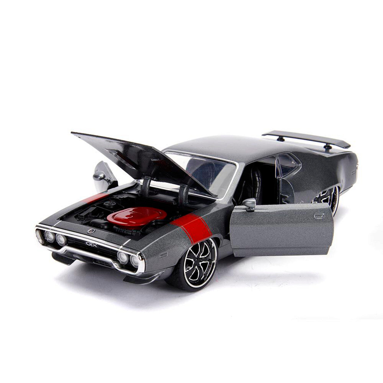 1972 Plymouth GTX - Big Time Muscle 1:24 Scale Diecast Model Car by Jada Toys