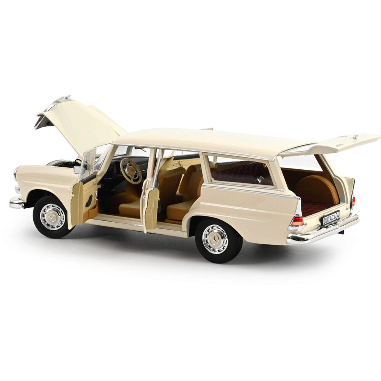 1966 Mercedes-Benz 200 Universal - Cream 1:18 Scale Diecast Model Car by Norev