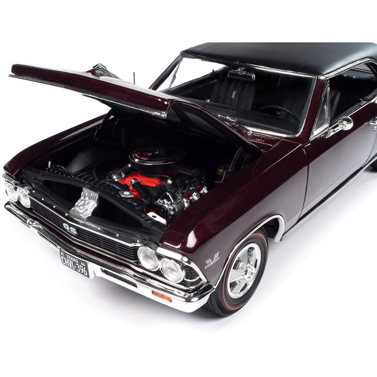 1966 Chevrolet Chevelle SS396 1:18 Scale Diecast Model Car by American Muscle - Ertl