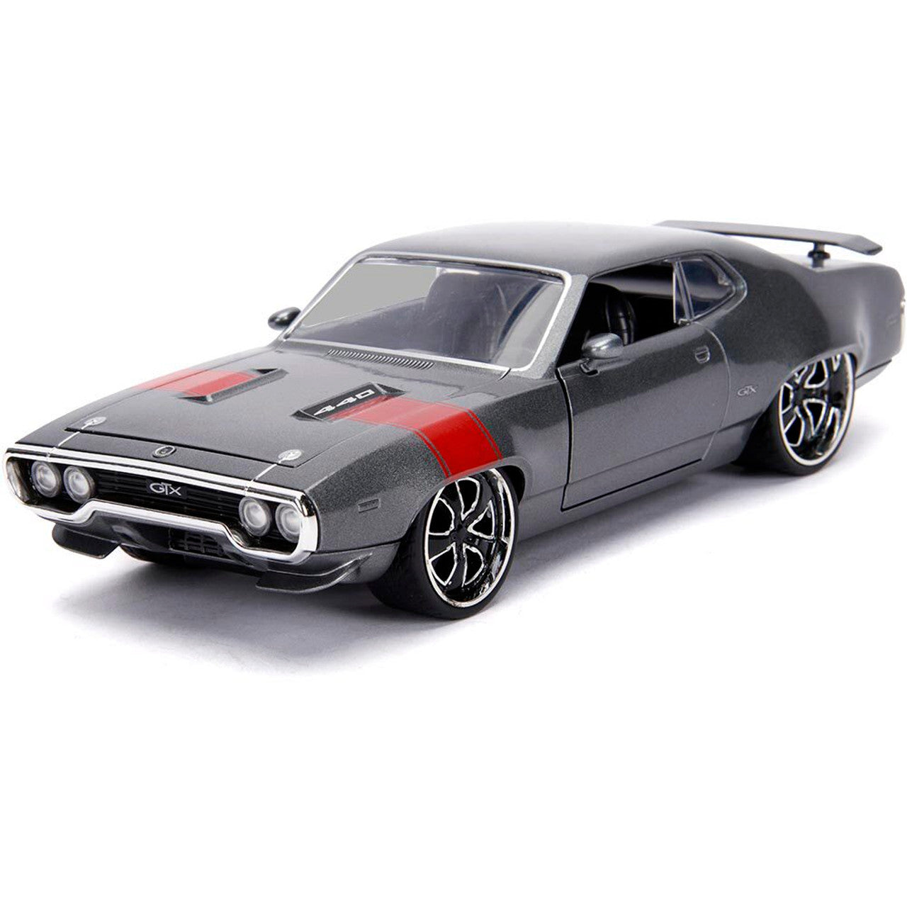 1972 Plymouth GTX - Big Time Muscle 1:24 Scale Diecast Model Car by Jada Toys