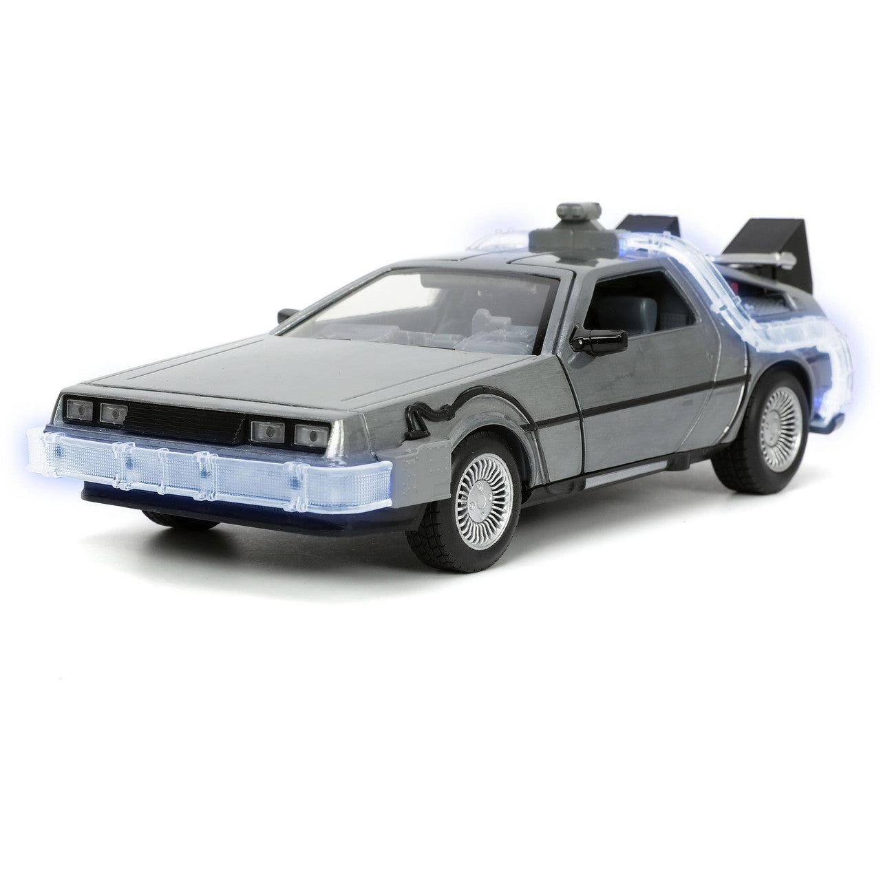 Back to the Future Part 1 DeLorean Time Machine 1:24 Scale Diecast Model Car by Jada Toys