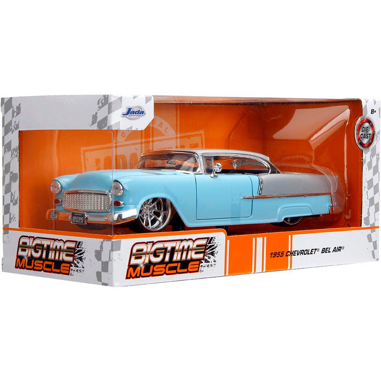 1955 Chevy Bel Air 1:24 Scale 1:24 Scale Diecast Model Car by Jada Toys