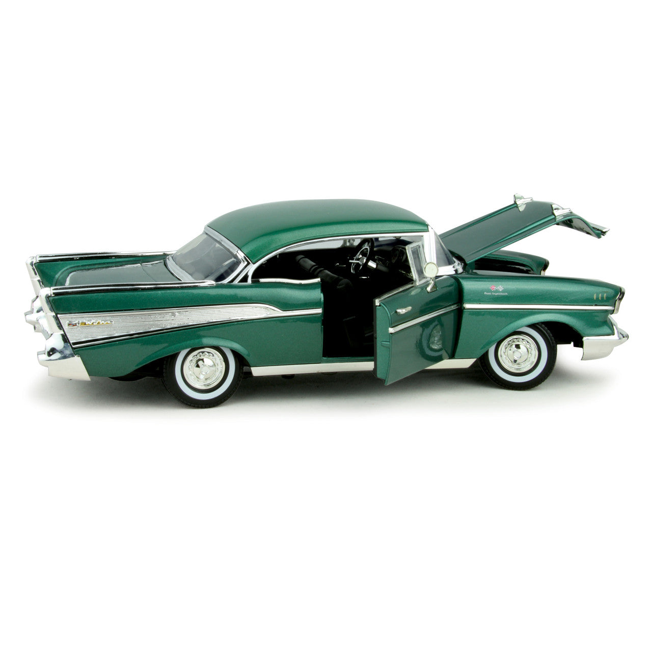 1957 Chevy Bel Air Coupe 1:18 Scale Diecast Model Car by Motormax