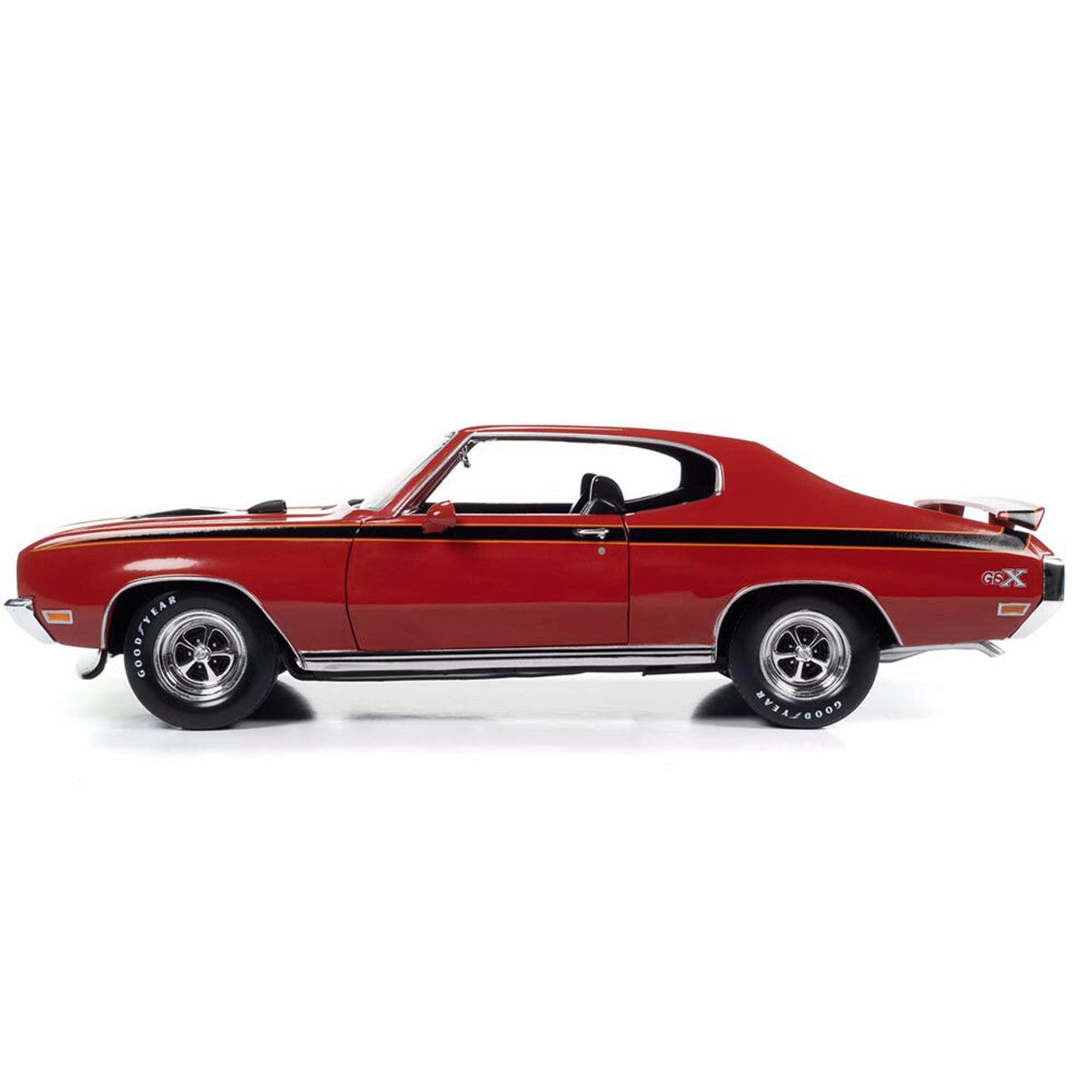 1972 Buick GSX (Class of 1972 & MCACN) - Fire Red 1:18 Scale Diecast Model Car by American Muscle - Ertl