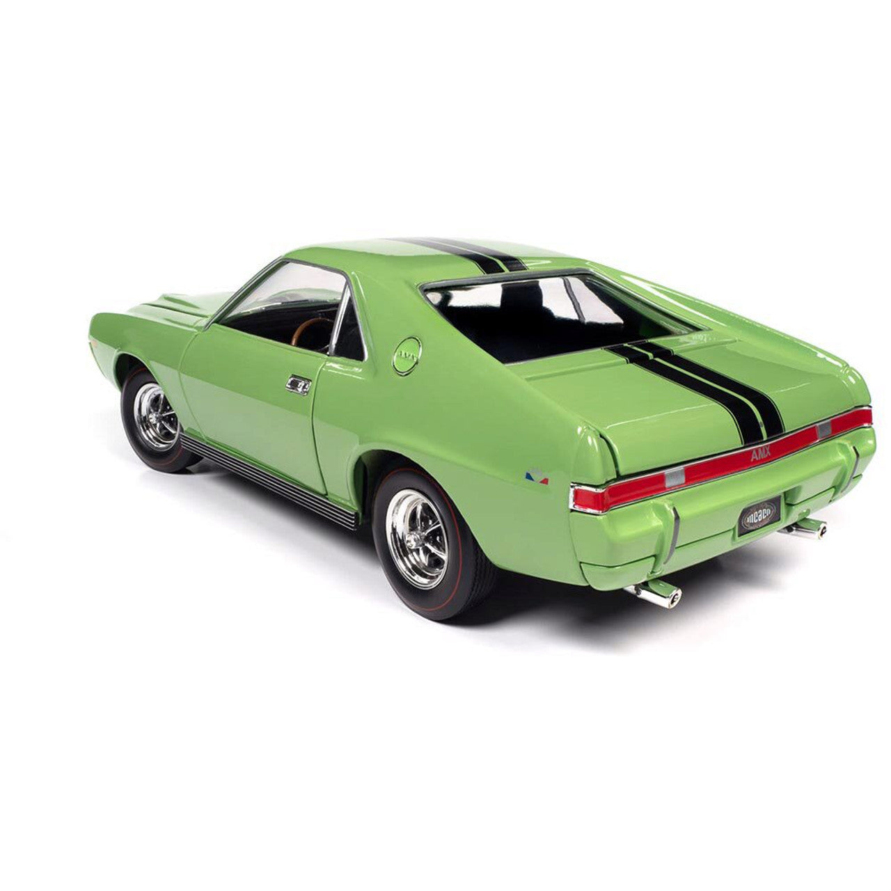 1969 AMC AMX Hardtop - Big Bad Green 1:18 Scale Diecast Model Car by American Muscle - Ertl