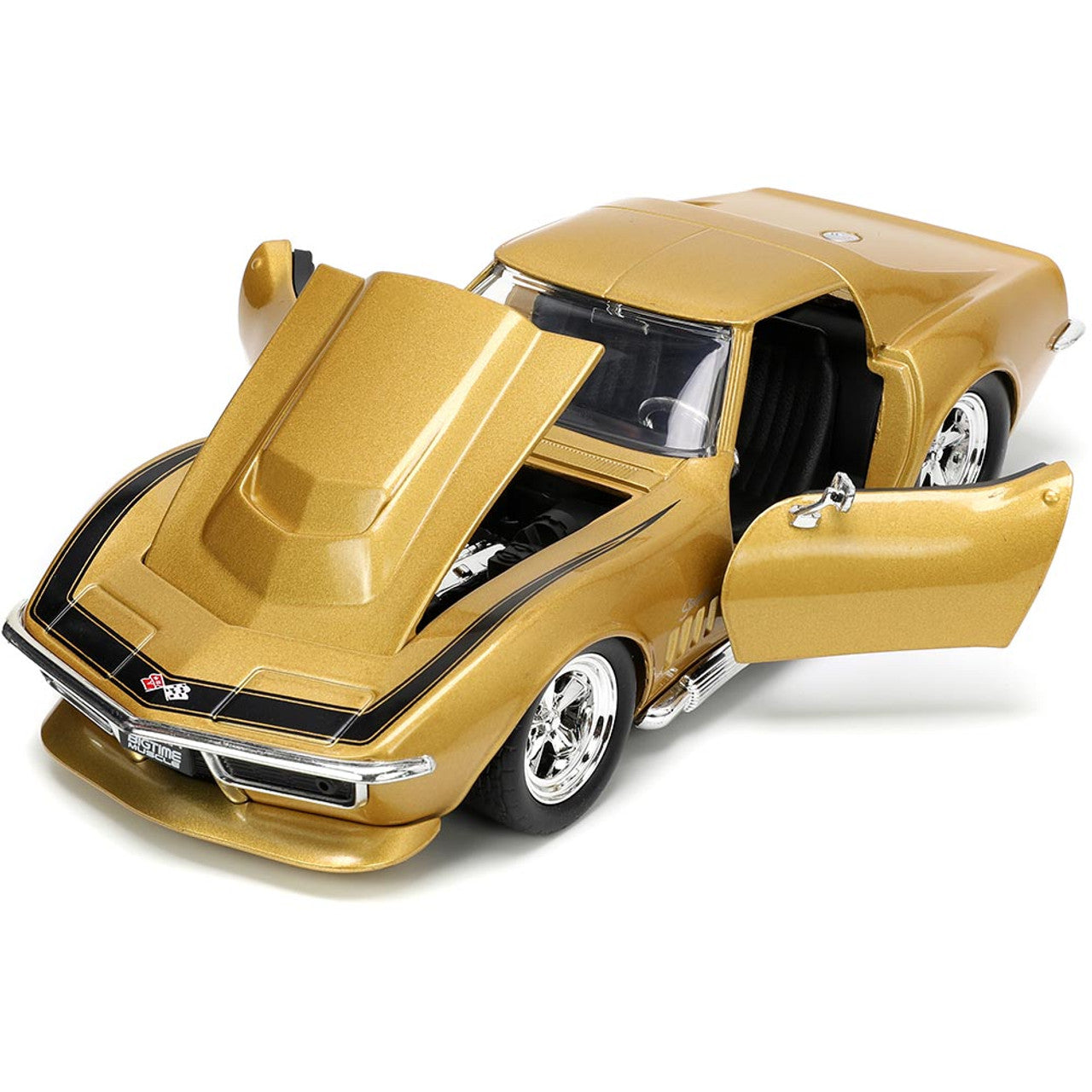 1969 Corvette Stingray BTM 1:24 Scale Diecast Model Car by Jada Toys
