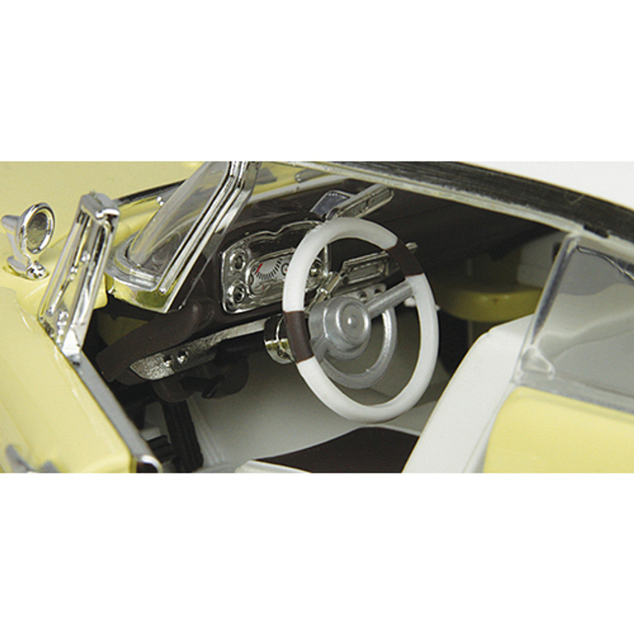 1958 Plymouth Anniversary Fury - yellow 1:18 Scale Diecast Model by Motormax
