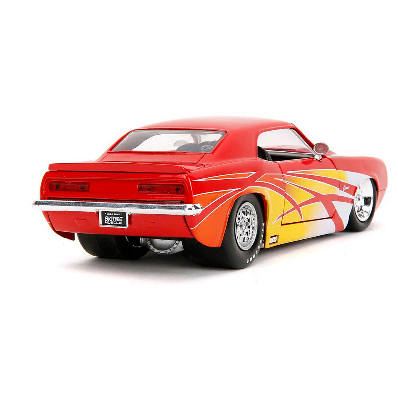 1969 Chevy Camaro - Red 1:24 Scale Diecast Model Car by Jada Toys