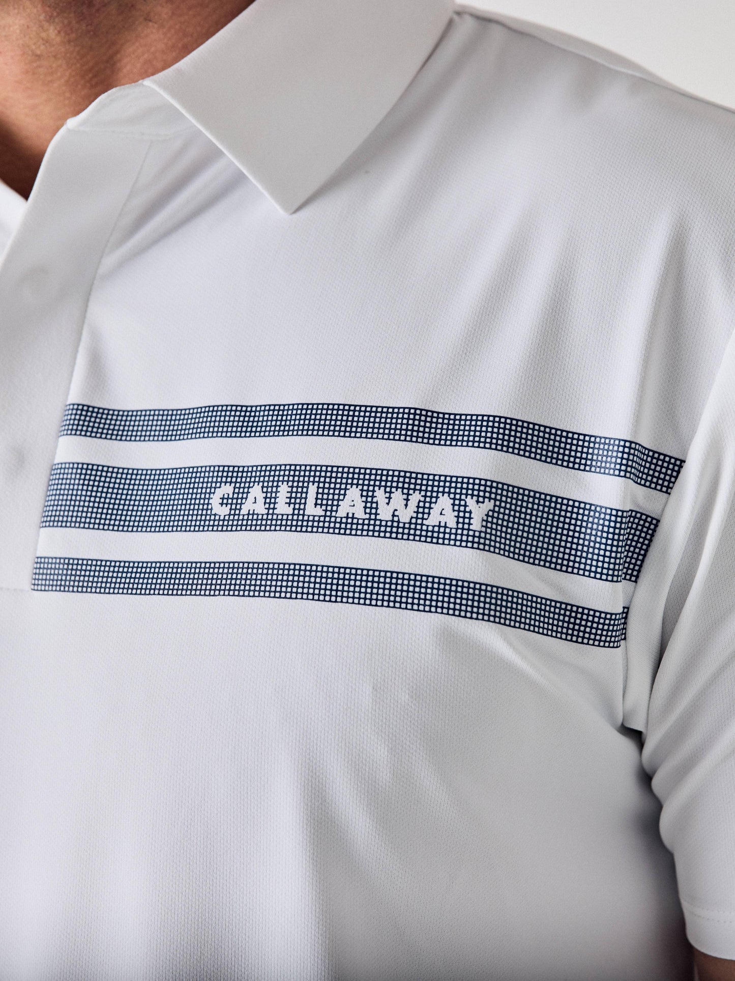 Legacy Collection™ Mens Triple Track Chest Block Golf Polo
