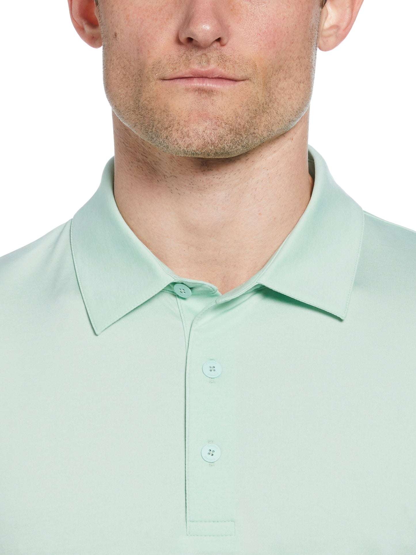 Mens Premium Heather Soft Touch Golf Polo