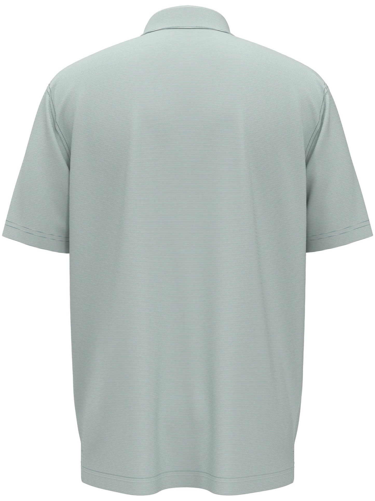 Mens Fine Line Stripe Golf Polo