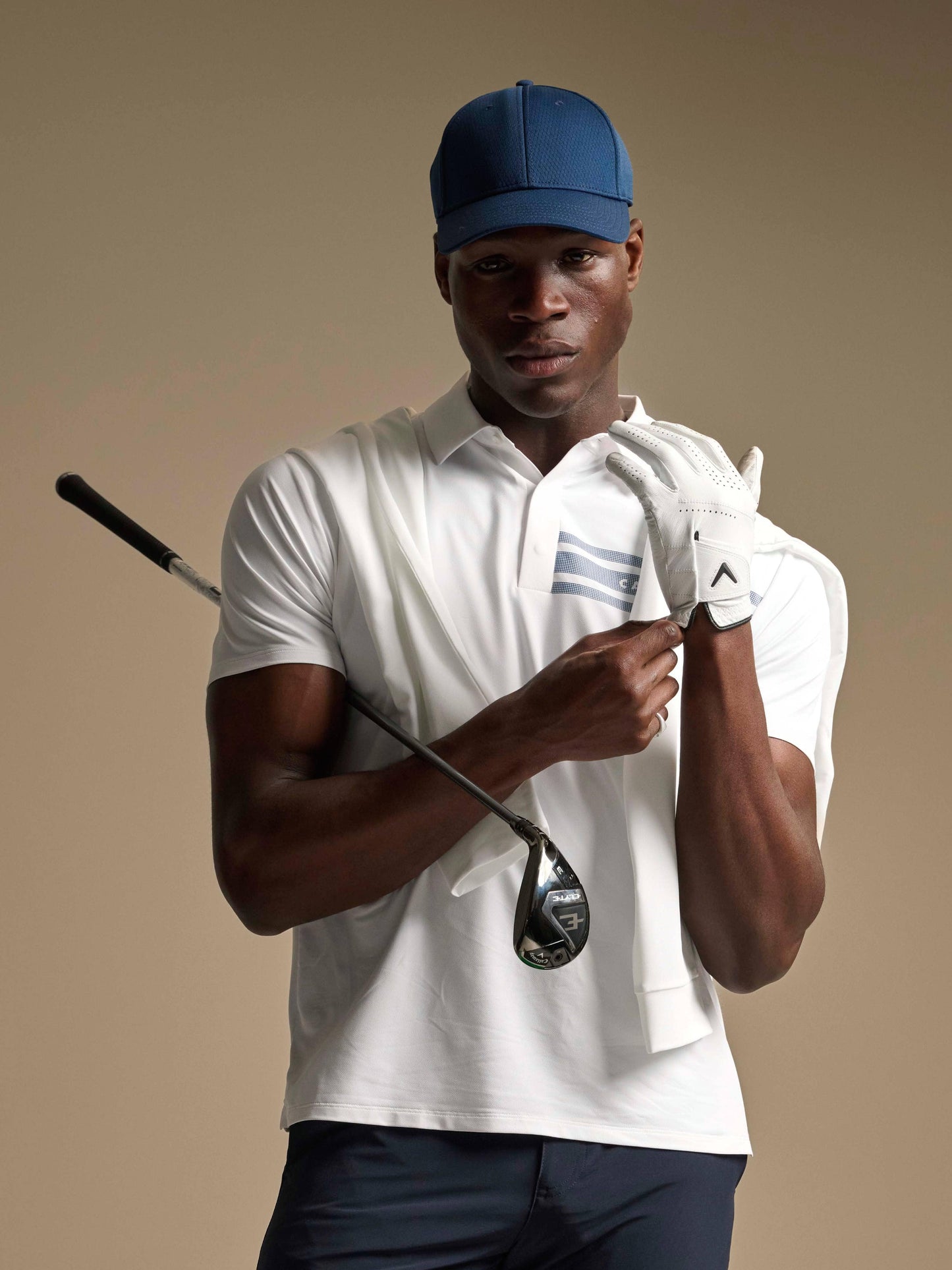 Legacy Collection™ Mens Triple Track Chest Block Golf Polo