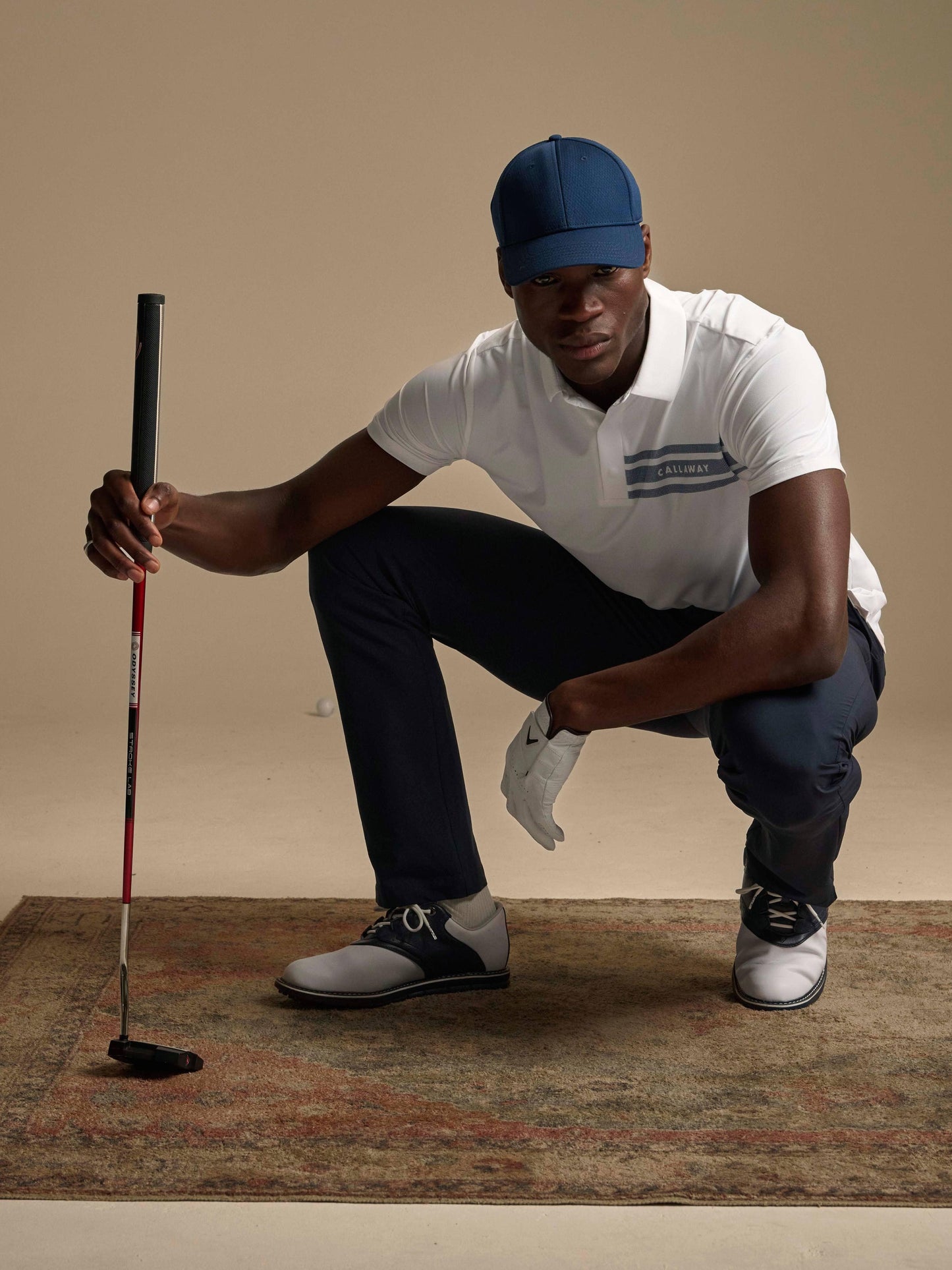 Legacy Collection™ Mens Triple Track Chest Block Golf Polo