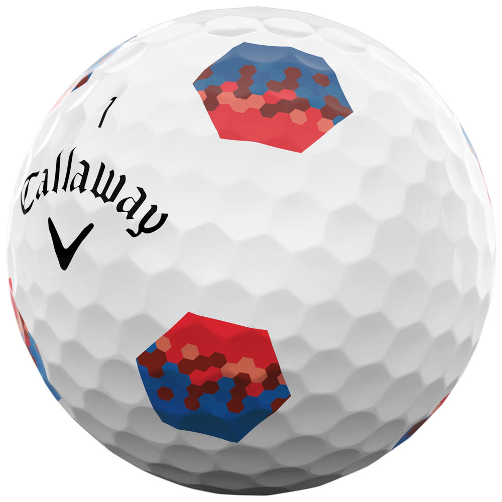 Chrome Tour X TruTrack Golf Balls - White - 12 Pack