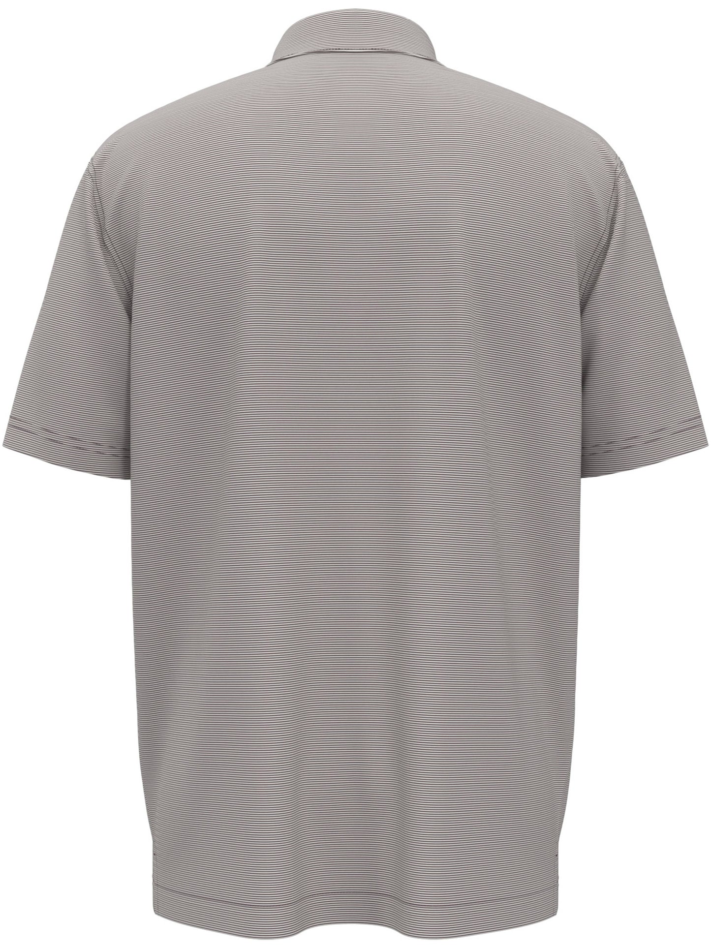 Mens Fine Line Stripe Golf Polo