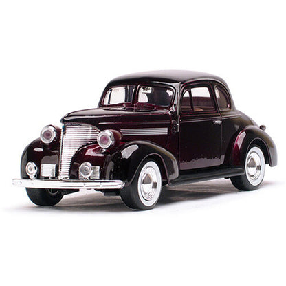 1939 Chevy Coupe - Burgundy 1:24 Scale Diecast Model by Motormax