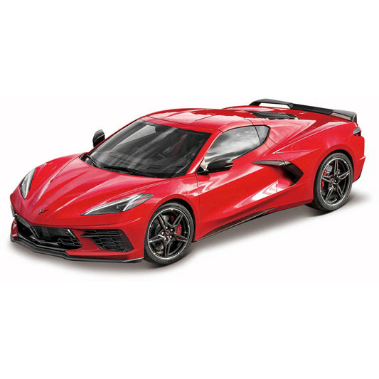 2020 Corvette Stingray C8 - Red 1:18 Scale Diecast Model Car by Maisto