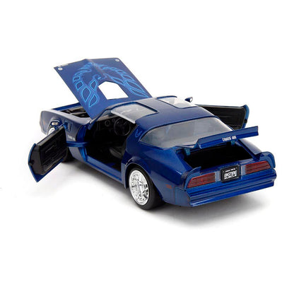 1977 Pontiac Firebird Trans Am - Blue 1:24 Scale Diecast Model Car by Jada Toys