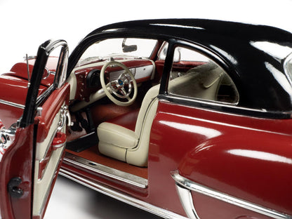 1950 Oldsmobile 88 Holiday Coupe - Chariot Red 1:18 Scale Diecast Model Car by American Muscle - Ertl
