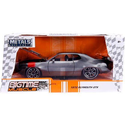1972 Plymouth GTX - Big Time Muscle 1:24 Scale Diecast Model Car by Jada Toys