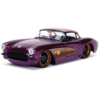 Batgirl 1957 Corvette Bombshell 1:24 Scale Diecast Model by Jada Toys