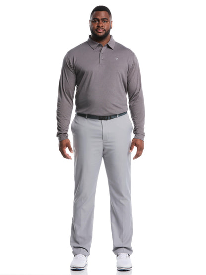Big & Tall Swing Tech™ Essential Long Sleeve Polo