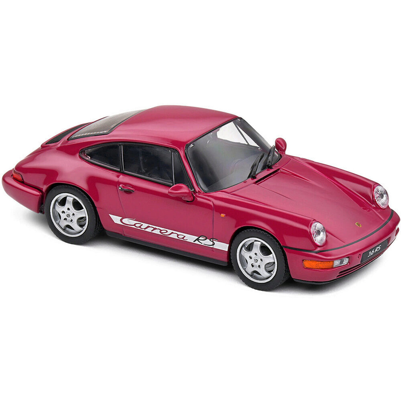 1992 Porsche 964 RS - Red 1:43 Scale Diecast Model Car by Solido
