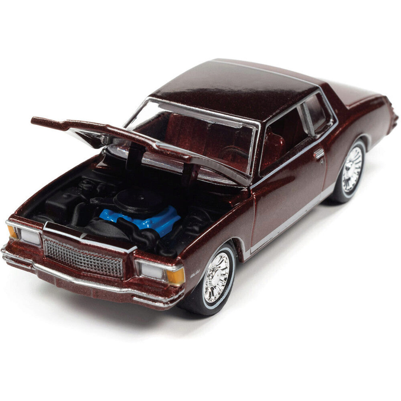 1979 Chevy Monte Carlo - Carmine Poly 1:64 Scale Diecast Model Car by Johnny Lightning
