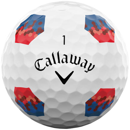 Chrome Tour TruTrack Golf Balls - White - 12 Pack
