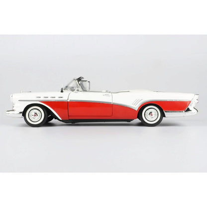 1957 Buick Roadmaster Convertible - Red 1:18 Scale Diecast Model by Motormax