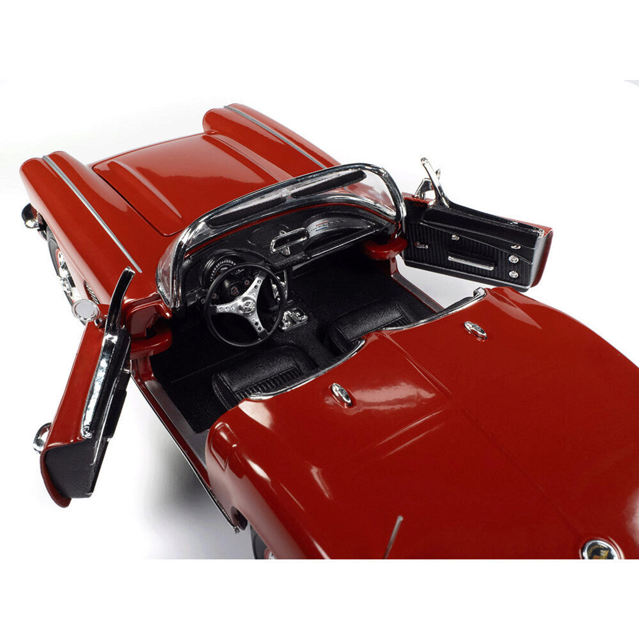 1962 Chevy Corvette Convertible Hemmings Muscle | Diecast Model Car 1:18 Scale Diecast Model Car by American Muscle - Ertl