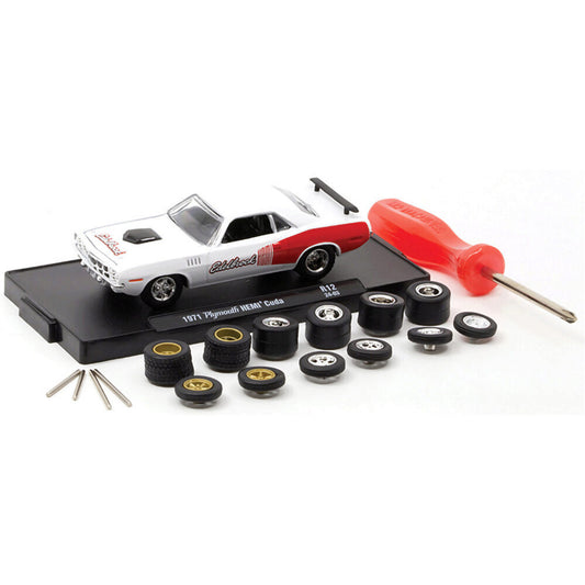 1971 Plymouth HEMI Cuda Diecast Model Kit 1:64 Scale  by M2 Machines