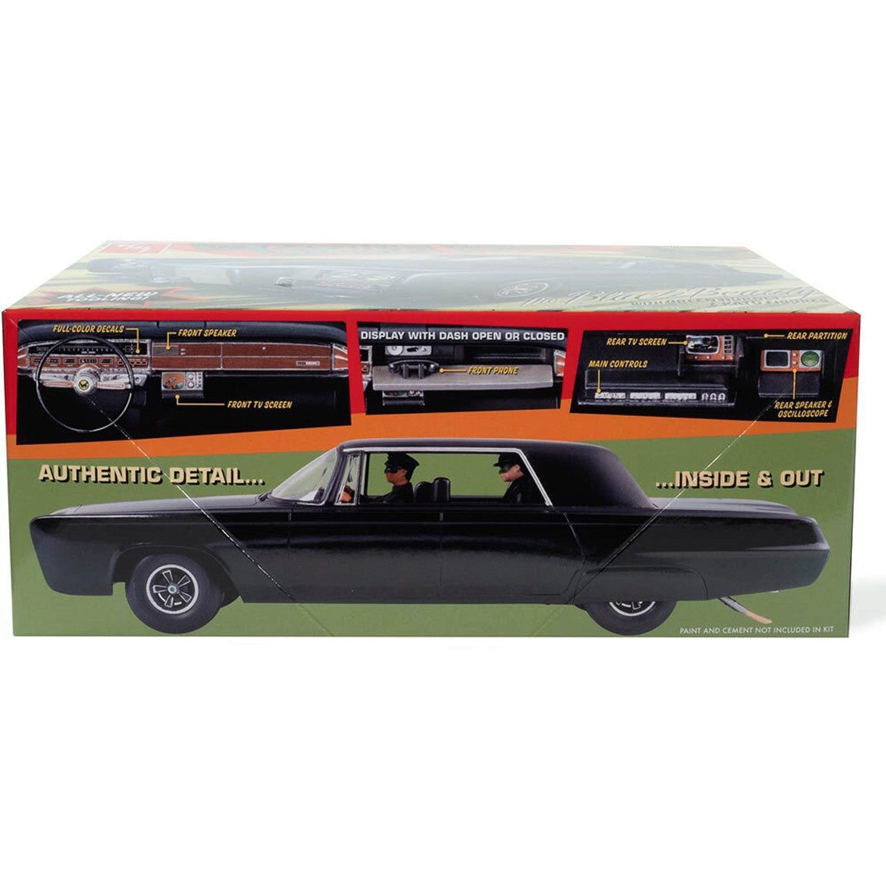 Green Hornet Black Beauty 1:25 Scale Model Kit by AMT