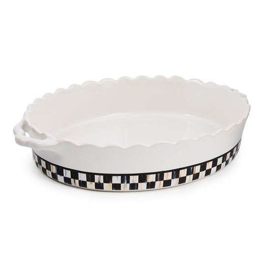 Courtly Check Everyday Large Oval Baker