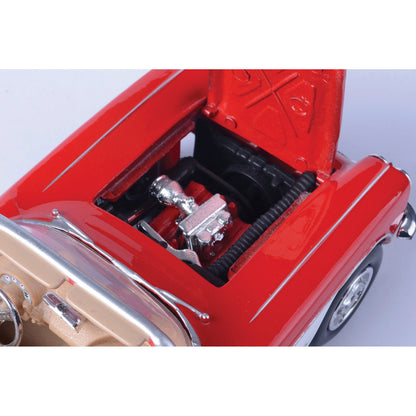 1959 Corvette - Red 1:24 Scale Diecast Model Car by Motormax