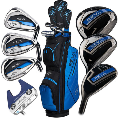REVA 8-Piece Package Set - Blue - Ladies/Youth