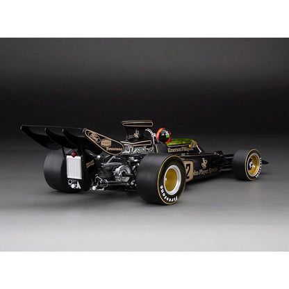 1972 Lotus 72D - #32 Emerson Fittipaldi Belgian Grand Prix Winner 1:18 Scale Diecast Model Car by Sunstar
